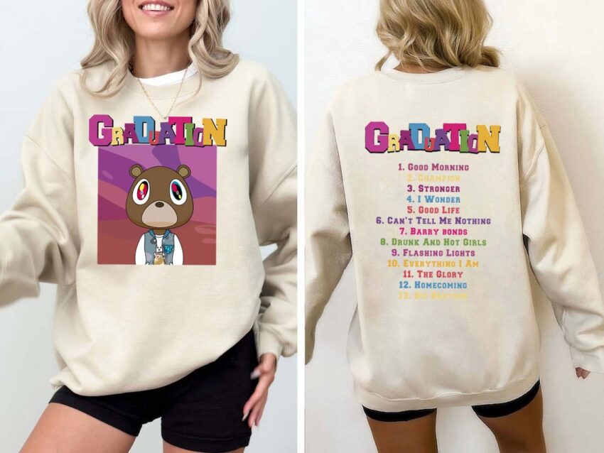 Kanye West Best 12 Albums Sweatshirt Hoodie T-shirt (Copy)