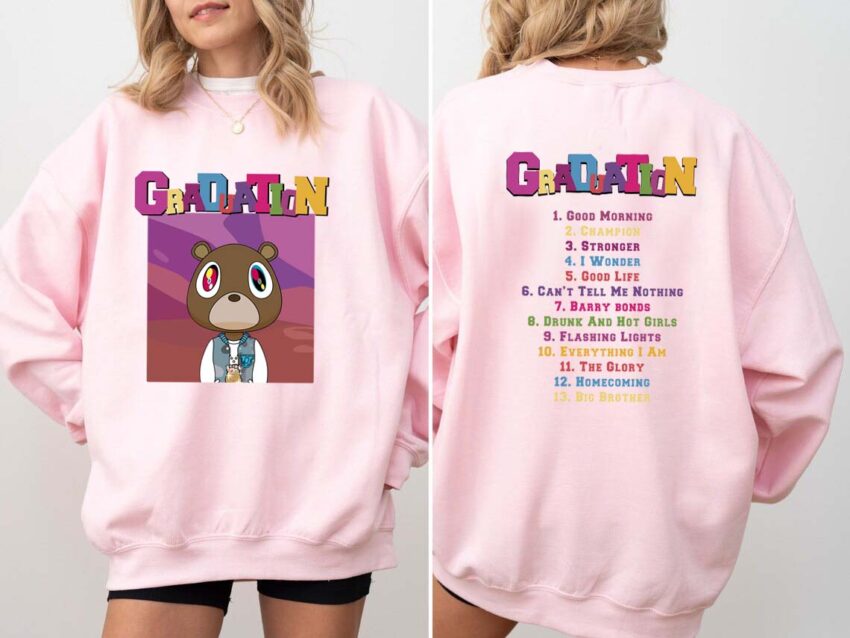 Kanye West Best 12 Albums Sweatshirt Hoodie T-shirt (Copy)