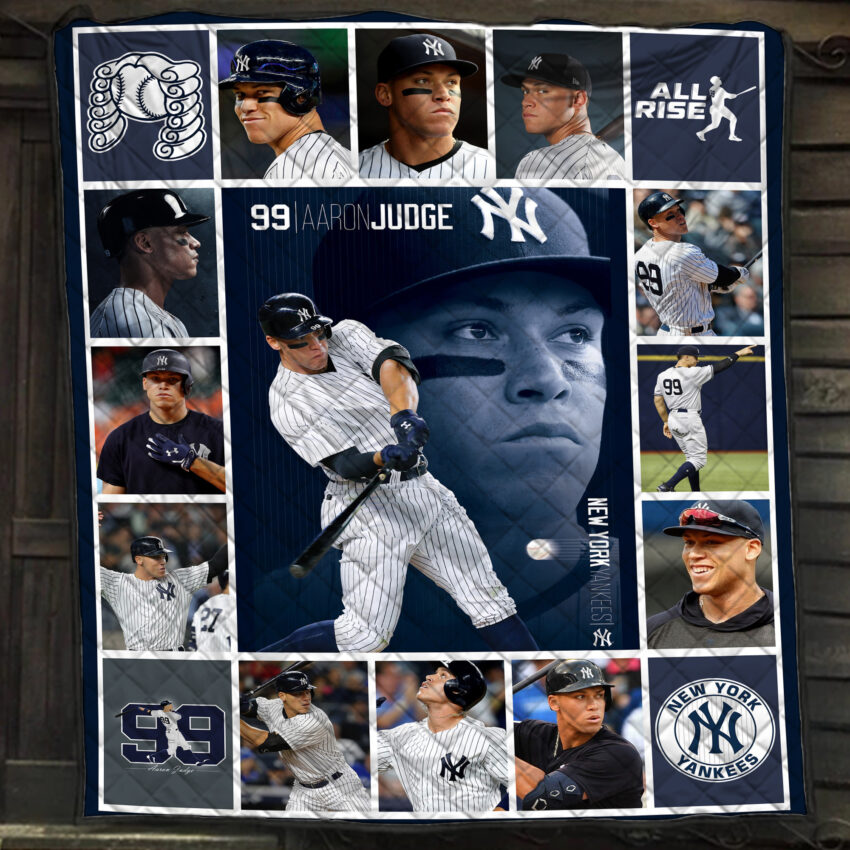 Aaron Judge Quilt Blanket Bedding Set Gift For Home Decor