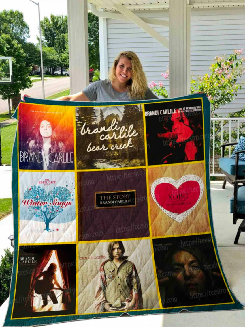 Brandi Carlile Albums Quilt Blanket Bedding Set, Gift For Brandi Carlile Fans