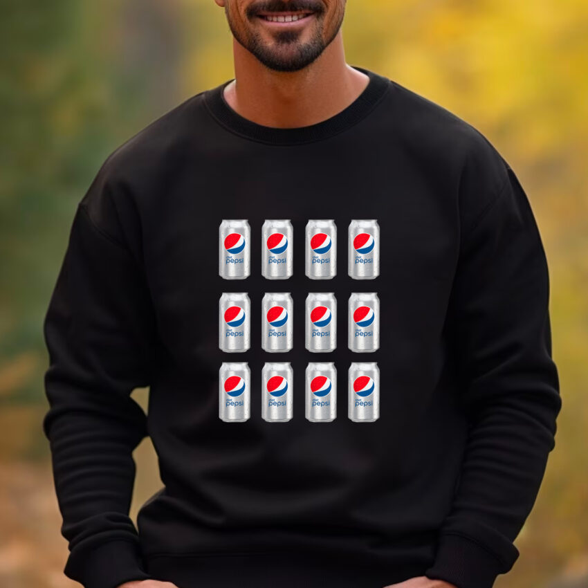 Diet Pepsi Cans Collection Sweatshirt Hoodie T-shirt