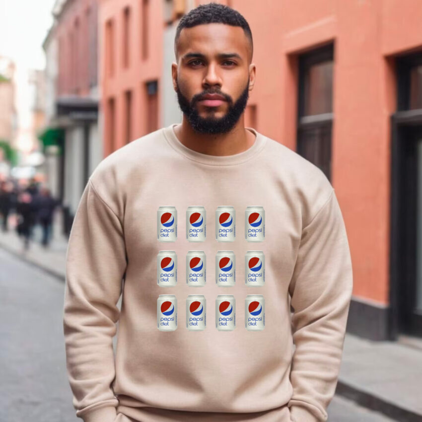 Diet Pepsi Cans Collection Sweatshirt Hoodie T-shirt