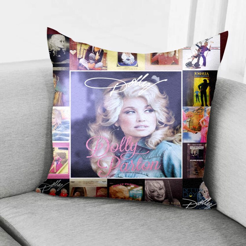 Dolly Parton Albums Quilt Blanket Bedding Set, Gift For Dolly Parton Fans