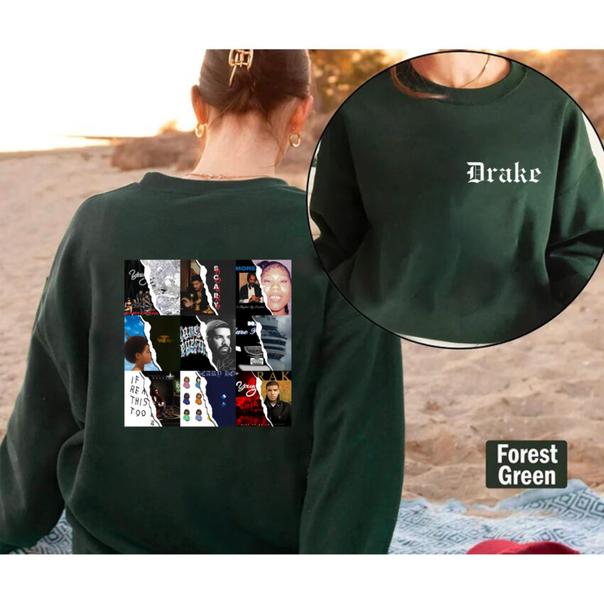 Drake Best Albums Double Sided Sweatshirt Hoodie T-shirt