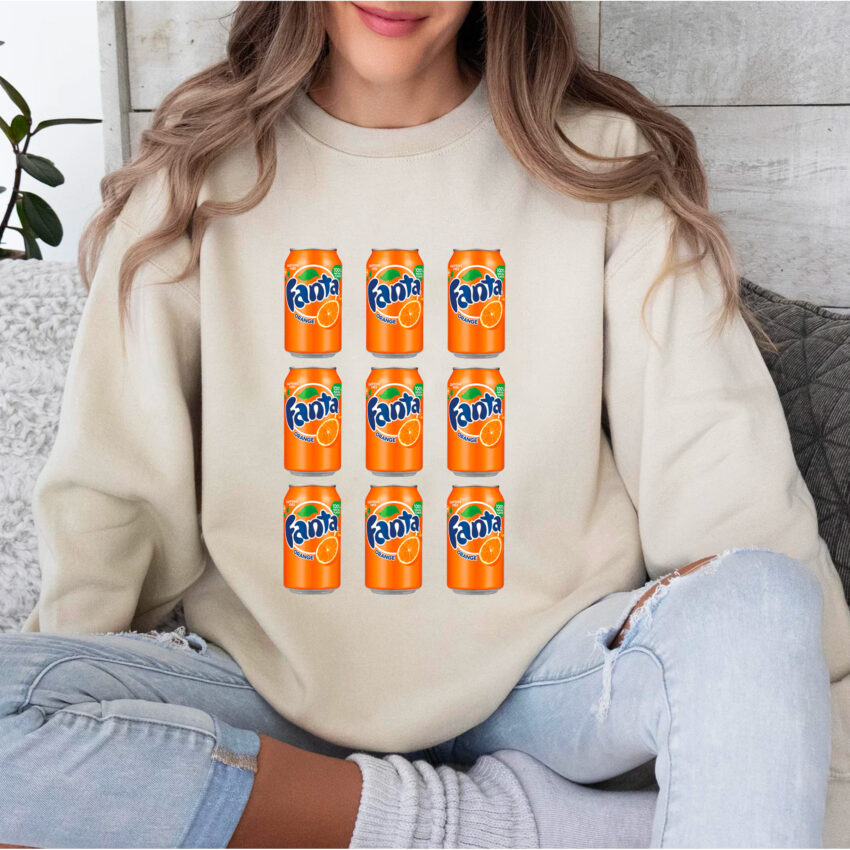 Fanta Cans Collection Sweatshirt Hoodie T-shirt