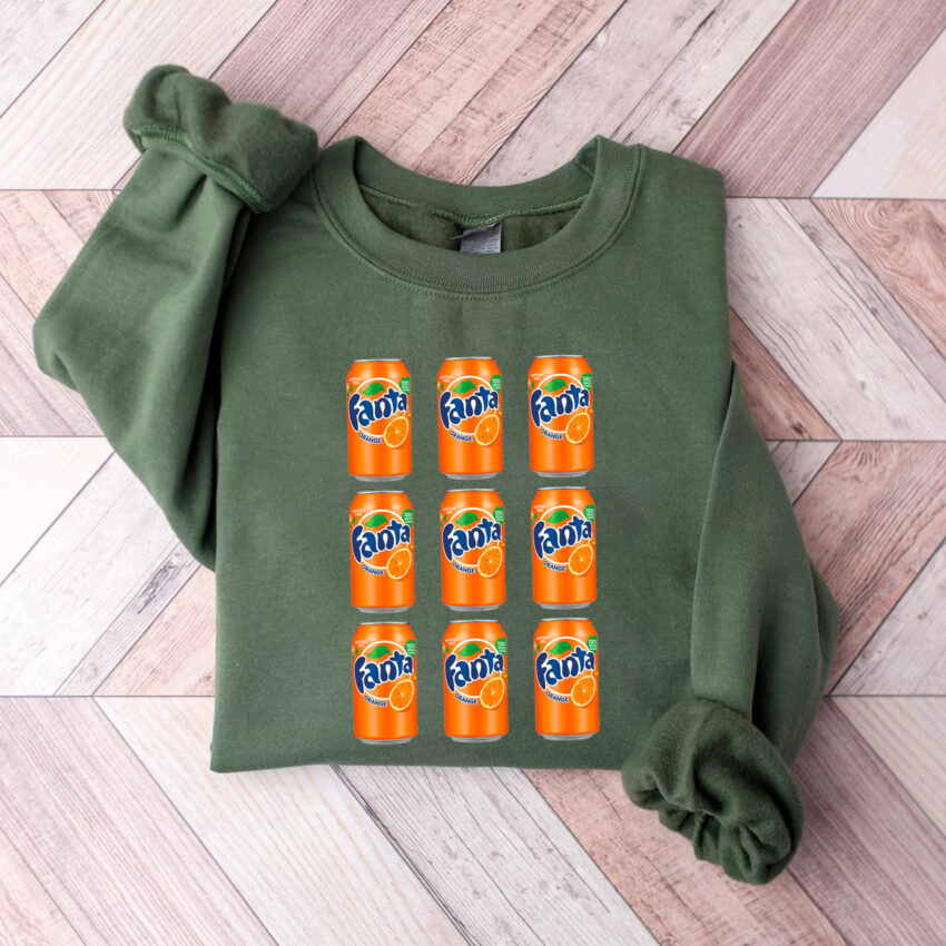 Fanta Cans Collection Sweatshirt Hoodie T-shirt