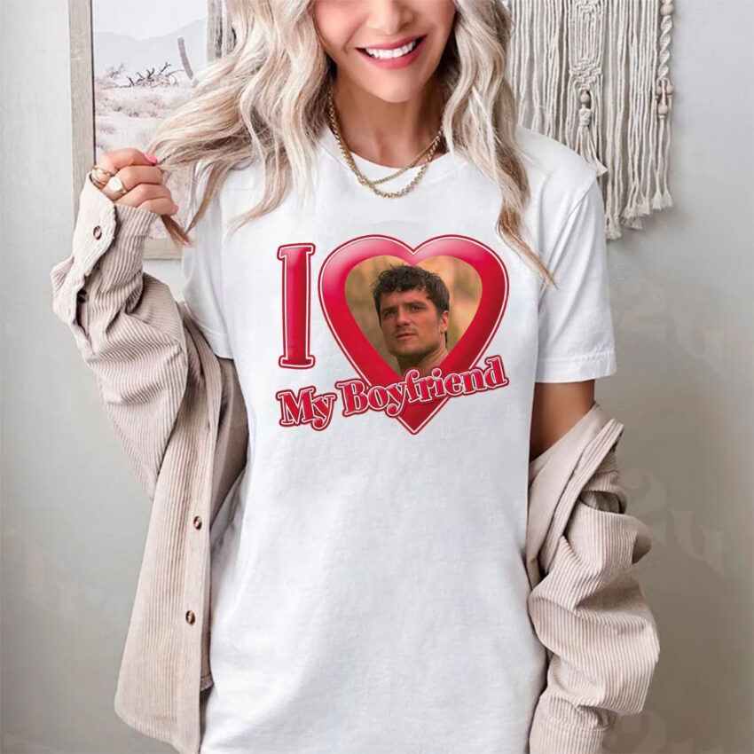 I Love My Boy Friend Josh Hutcherson T-shirt Hoodie Sweatshirt