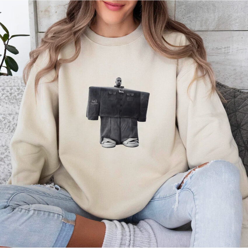 Funny Kanye West Roblox T-shirt Sweatshirt Hoodie