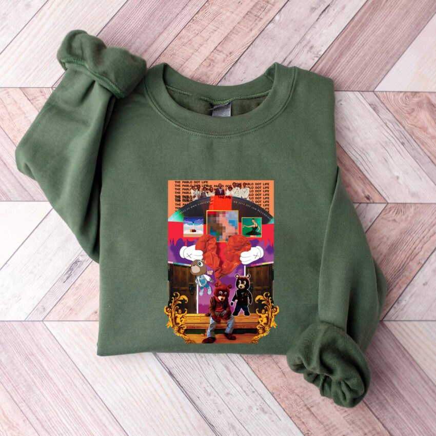 Kanye West Best Albums Sweatshirt Hoodie T-shirt