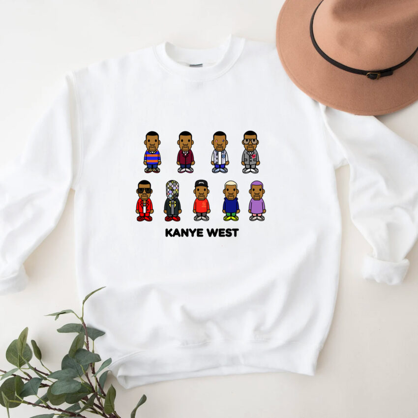 Kanye West Bears Albums T-shirt Hoodie Sweatshirt