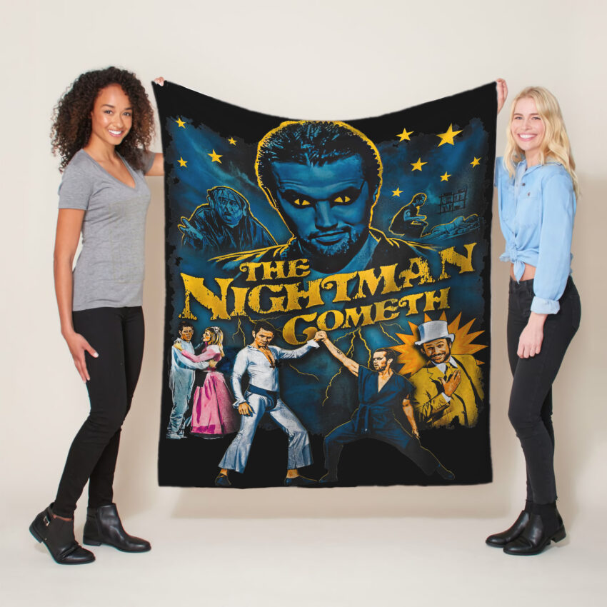 The Nightman Cometh Quilt Blanket Bedding Set, It’s Always Sunny In Philadelphia Quilt Blanket