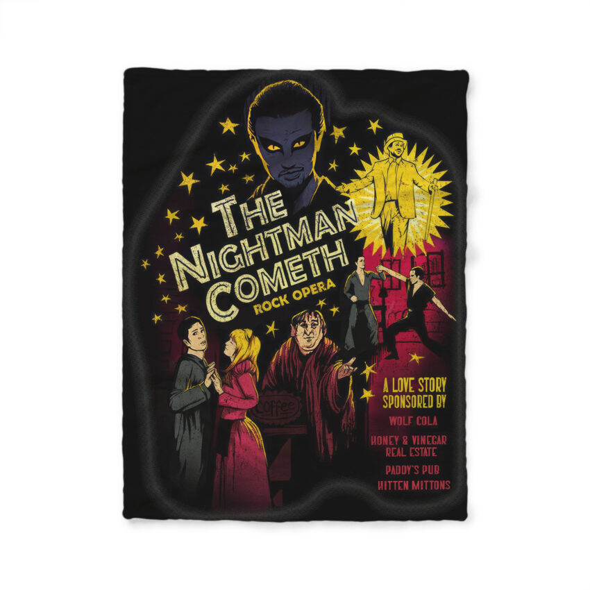 The Nightman Cometh Quilt Blanket Bedding Set, It’s Always Sunny In Philadelphia Quilt Blanket