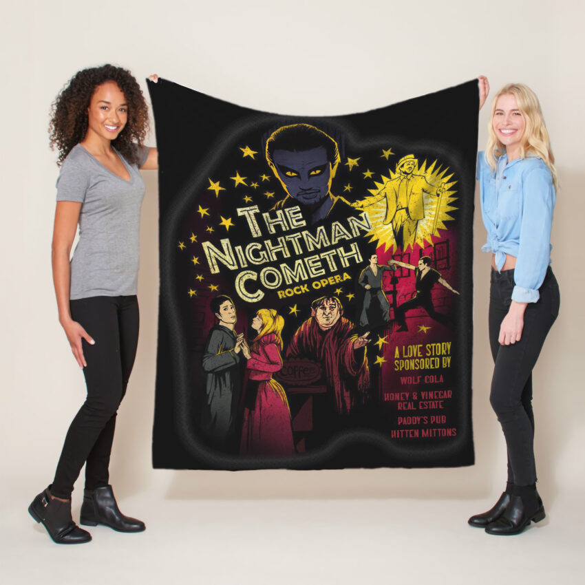 The Nightman Cometh Quilt Blanket Bedding Set, It’s Always Sunny In Philadelphia Quilt Blanket