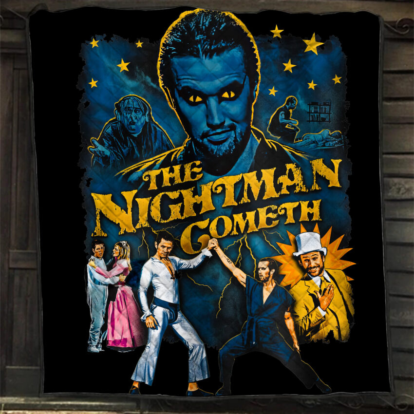 The Nightman Cometh Quilt Blanket Bedding Set, It’s Always Sunny In Philadelphia Quilt Blanket