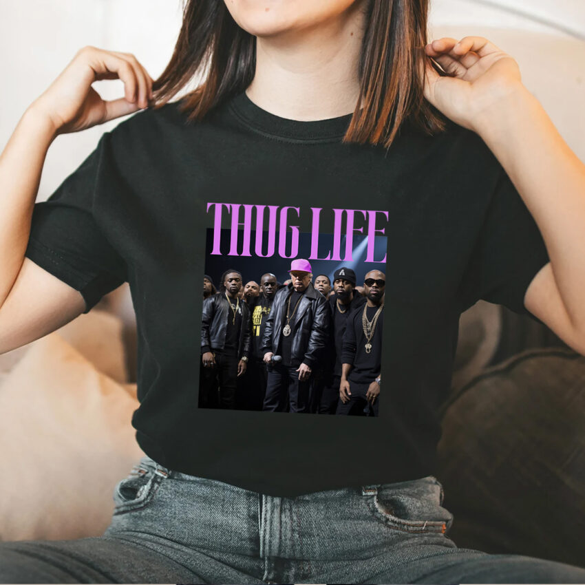 Trump Thug Life Purple Version Funny Shirt  Sweatshirt Hoodie T-shirt