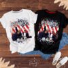 Fight #45 Trump V-Neck Shirt, Trump Assassination T-Shirt, Trump Rally Shooting Tee, Trump for President Tees, Republican Supporter Tank Top (Copy)