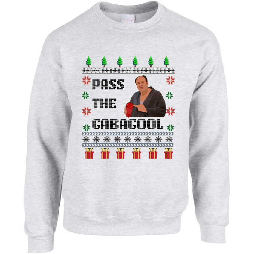 Sopranos Pass The Gabagool Ugly Swetshirt | Gift For Sopranos Fans Ugly Hoodie