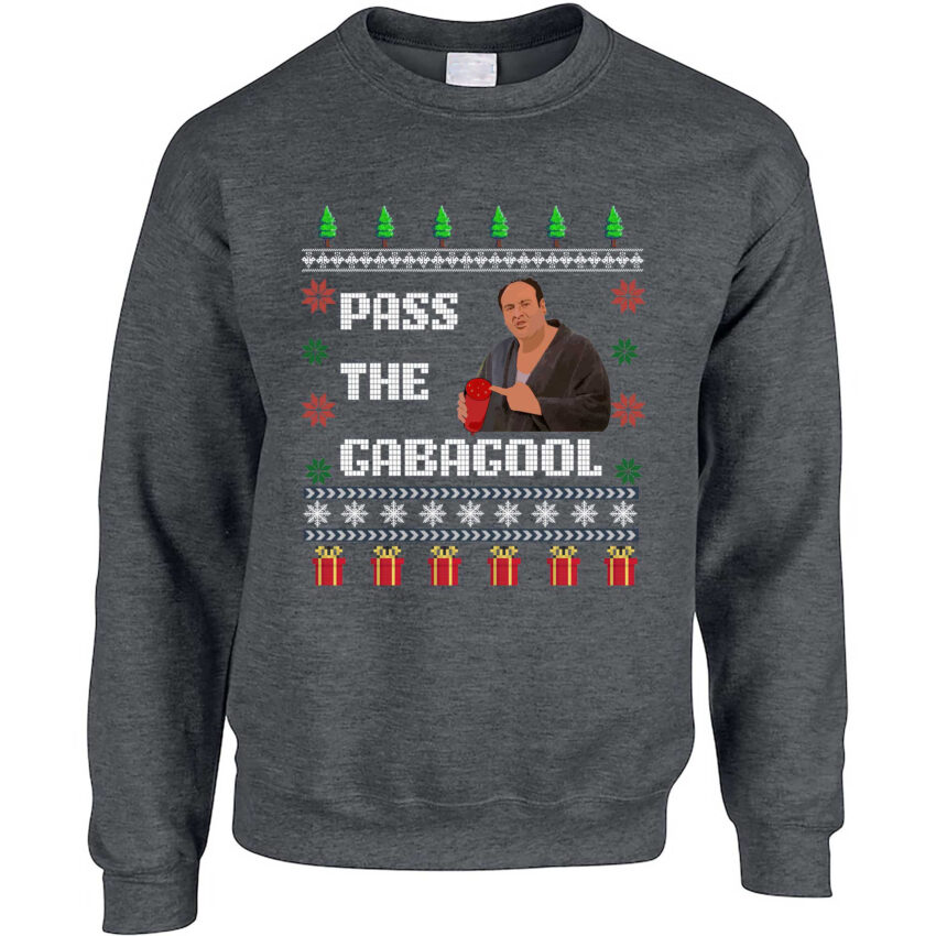 Sopranos Pass The Gabagool Ugly Swetshirt | Gift For Sopranos Fans Ugly Hoodie