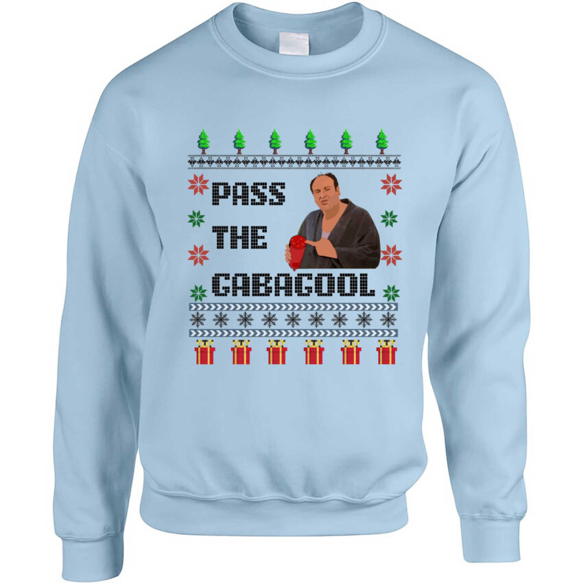 Sopranos Pass The Gabagool Ugly Swetshirt | Gift For Sopranos Fans Ugly Hoodie