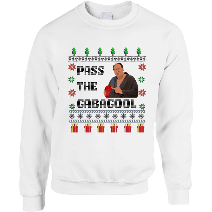 Sopranos Pass The Gabagool Ugly Swetshirt | Gift For Sopranos Fans Ugly Hoodie