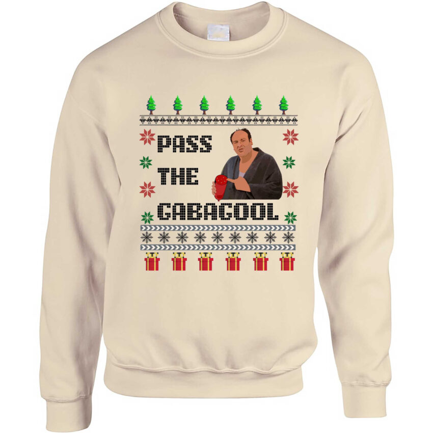 Sopranos Pass The Gabagool Ugly Swetshirt | Gift For Sopranos Fans Ugly Hoodie