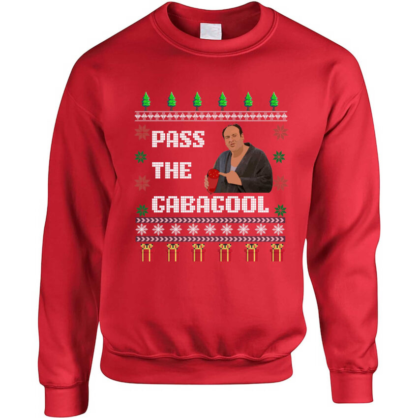 Sopranos Pass The Gabagool Ugly Swetshirt | Gift For Sopranos Fans Ugly Hoodie