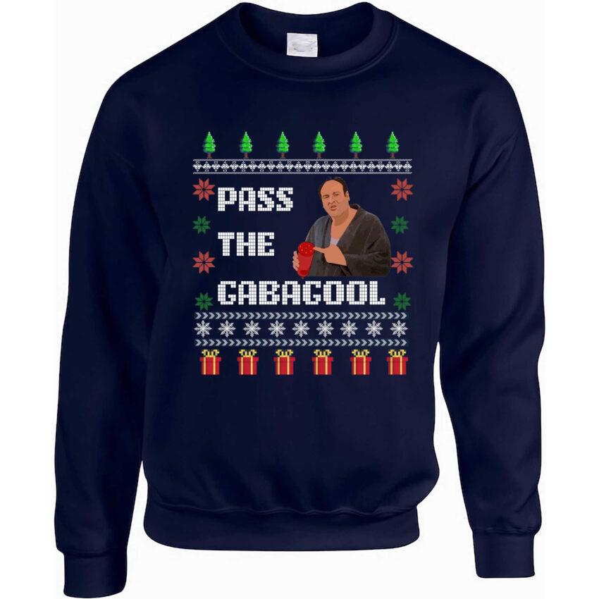 Sopranos Pass The Gabagool Ugly Swetshirt | Gift For Sopranos Fans Ugly Hoodie