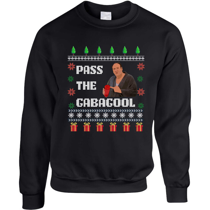 Sopranos Pass The Gabagool Ugly Swetshirt | Gift For Sopranos Fans Ugly Hoodie