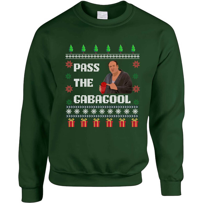 Sopranos Pass The Gabagool Ugly Swetshirt | Gift For Sopranos Fans Ugly Hoodie